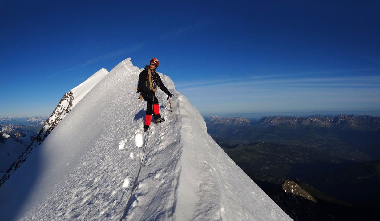 Combo Alpi rocher et Ski alpinisme dans le Massif du Mont-Blanc et les Aravis
