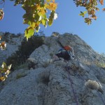 Cours de progression en Terrain d'aventure au Caroux
