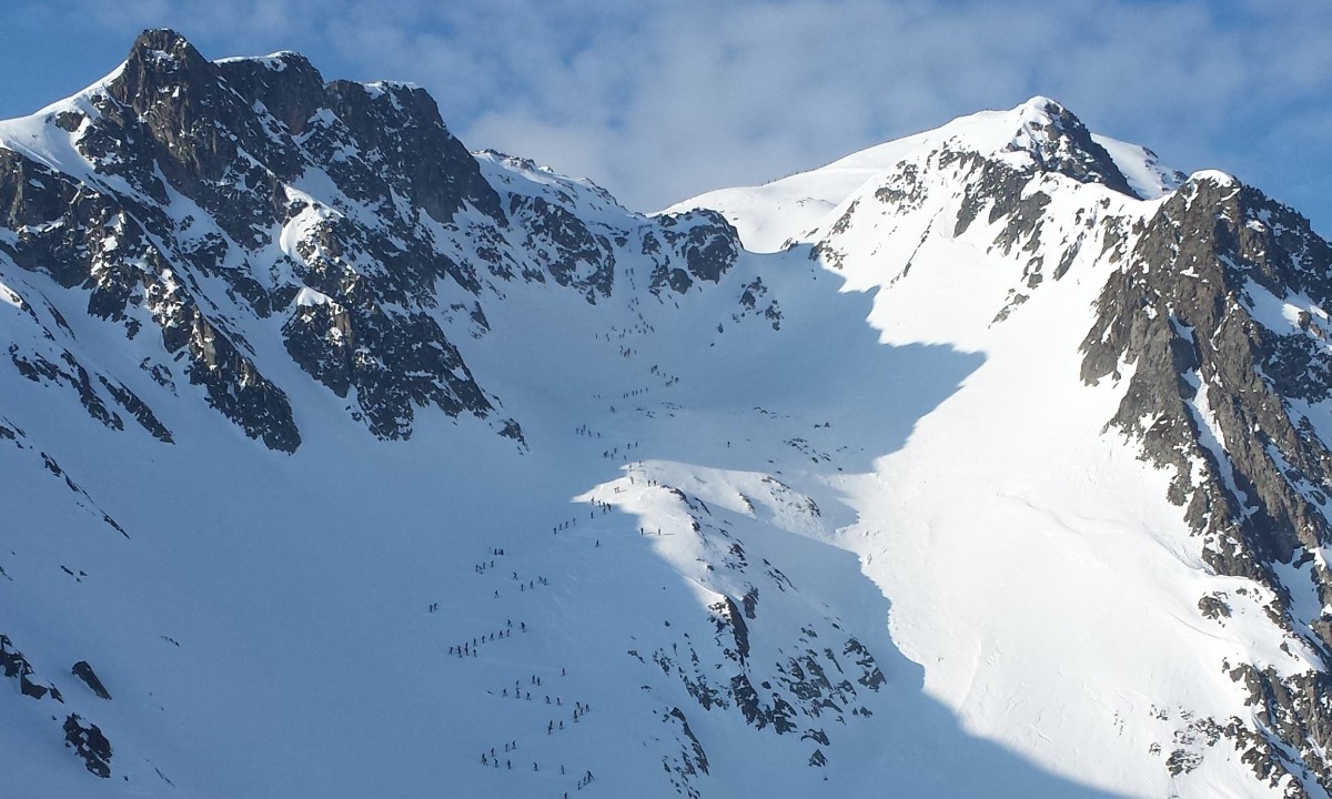 Ski de rando à la Pierra Menta