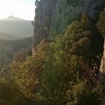Escalade au Thaurac - secteur du Vaisseau fantôme