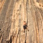Escalade sur les falaises de Seynes