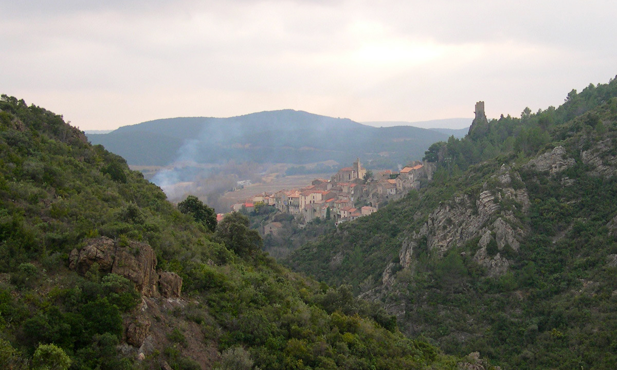 Il était une fois dans l'ouest (Escalade à Roquebrun)