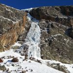 Alpi/cascade de glace aux Grandes Roussses