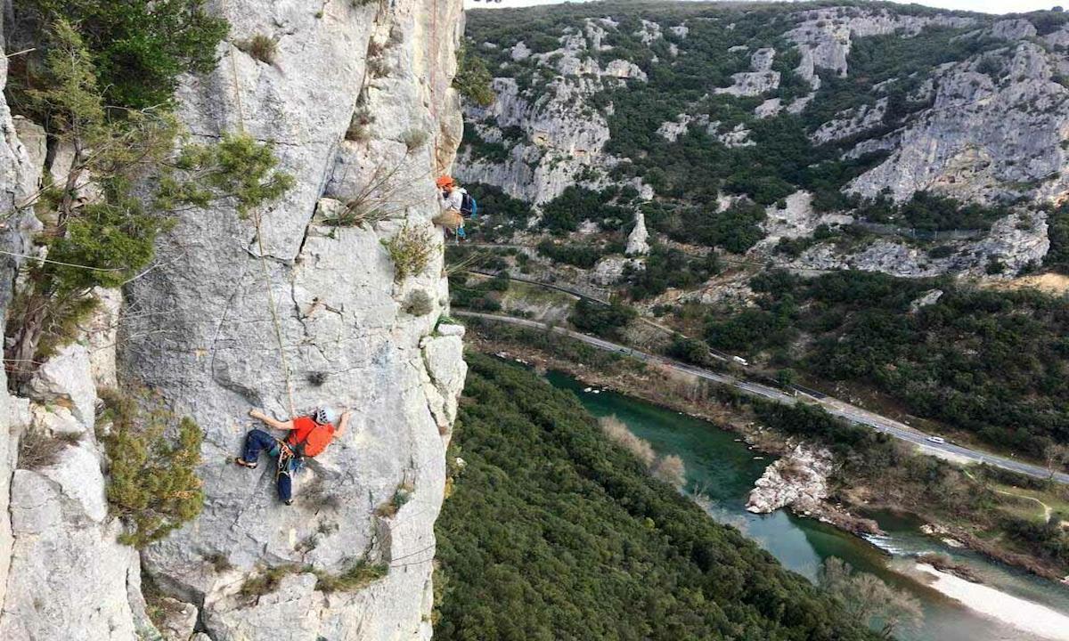 Escalade Les rochers d'Agonès - secteurs Euzière et Sion (Thaurac)