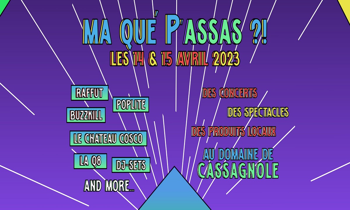 Festival Ma Què P’Assas >> SANS << supplément Grimpe !