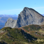 Grandes voies à la Dent d'Orlu