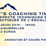 It’s coaching time ! (Aspects techniques / tactiques)