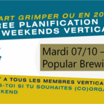 Soirée planification des sorties 2025