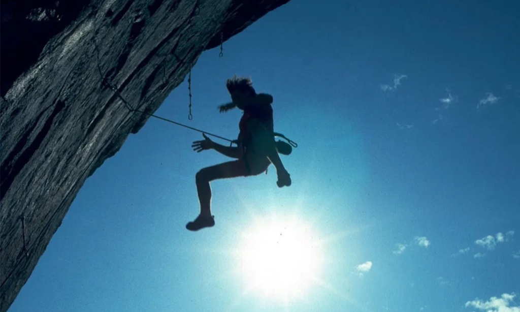 Chute en tête et assurage dynamique