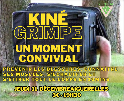 Séance à thème: "Kinégrimpe"